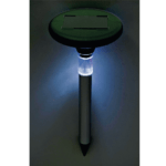 Ultrazvučni rastjerivač krtica+LED, solarni, do 800m²